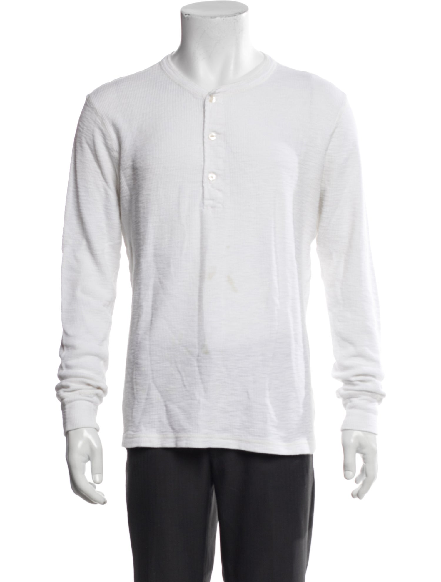 RRL & Co. Crew Neck Long Sleeve Henley