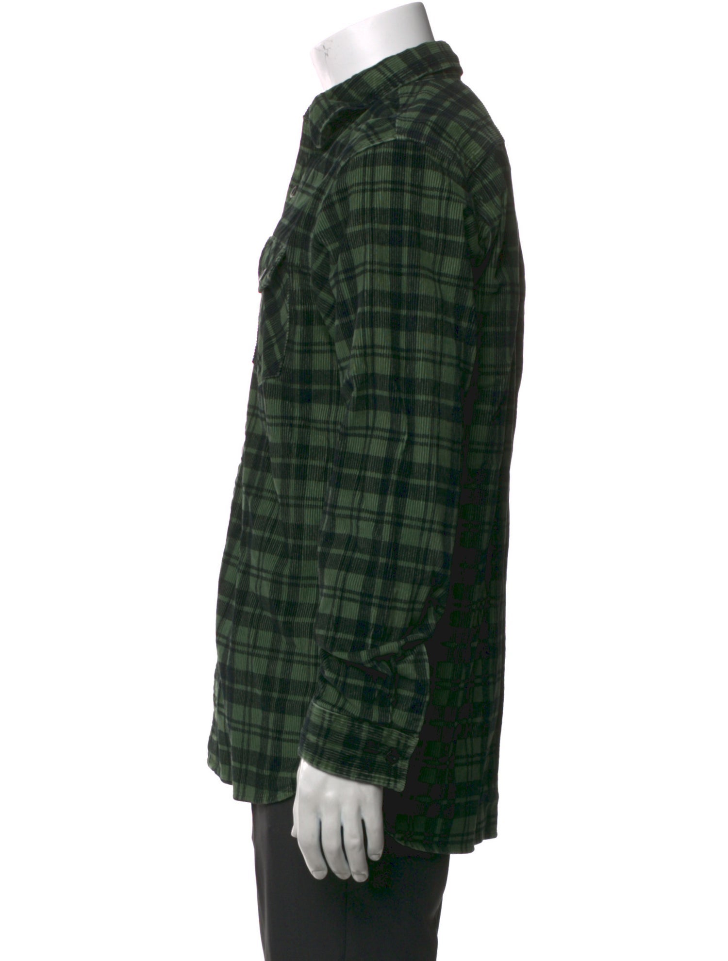 RRL & Co. Plaid Print Long Sleeve Shirt