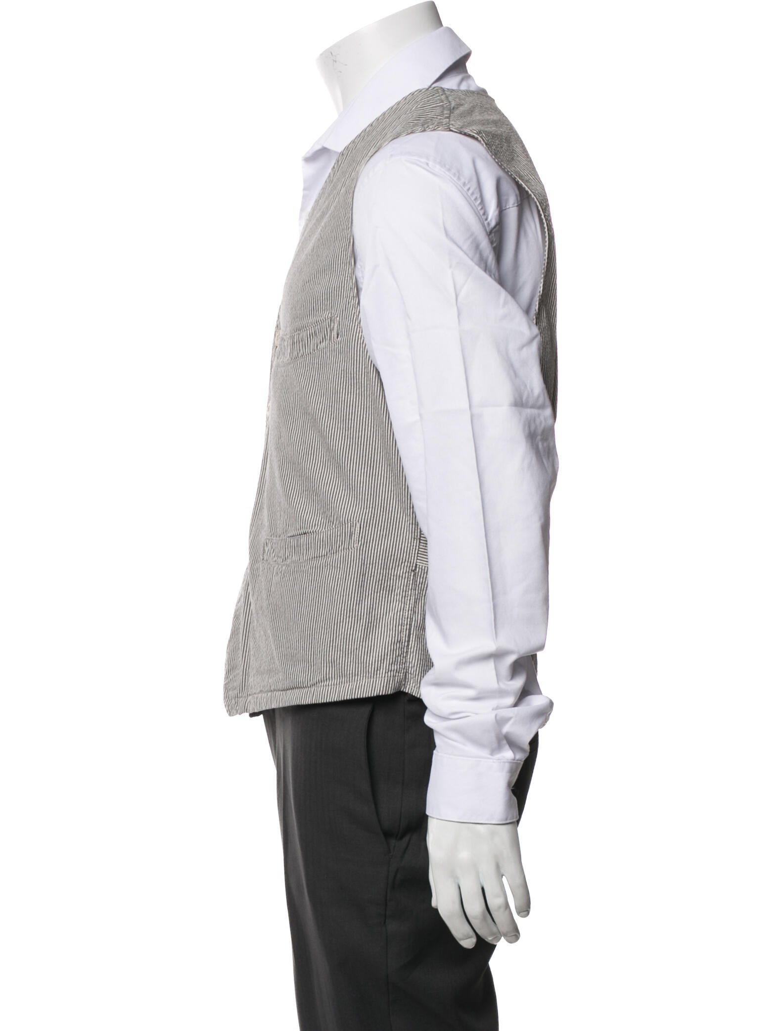 RRL & Co. Striped Vest
