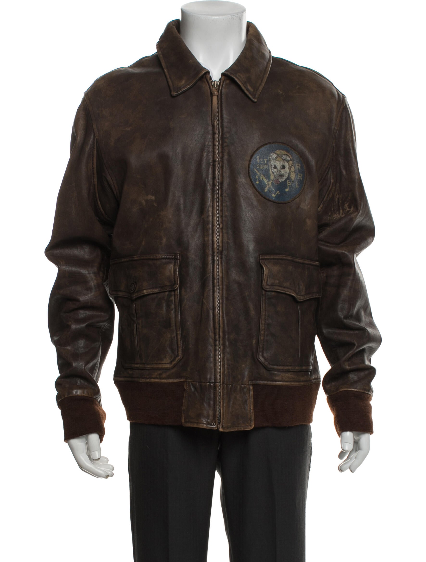 Veronique Branquinho Leather Moto Jacket - Black Outerwear