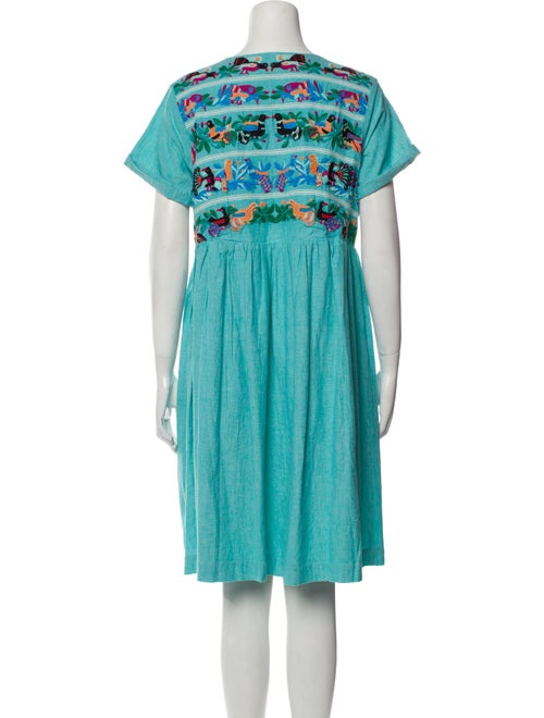 Roller Rabbit Scoop Neck Knee-Length Dress