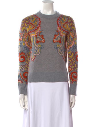 Roller Rabbit Merino Wool Graphic Print Sweater