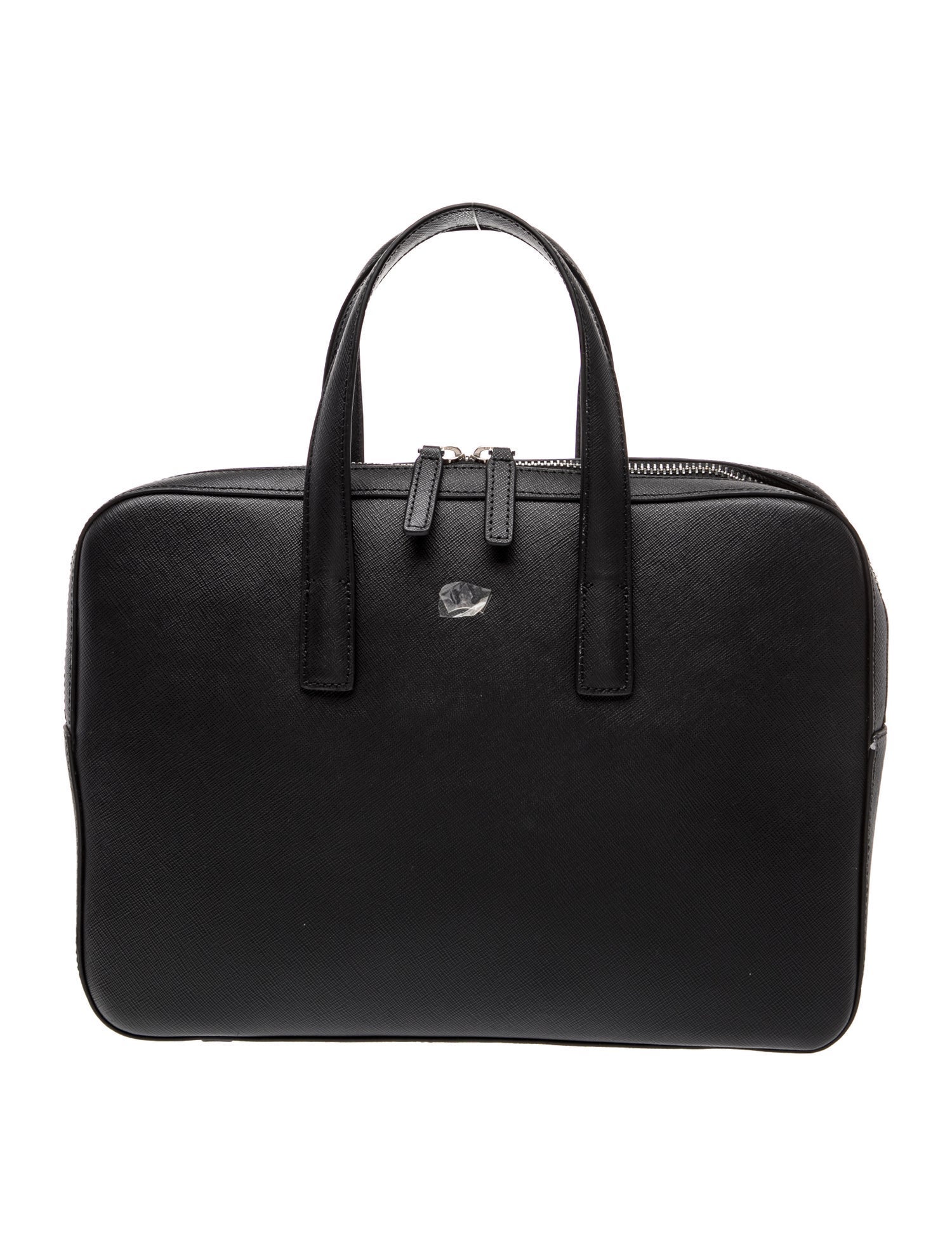 Roderer Saffiano Leather Briefcase