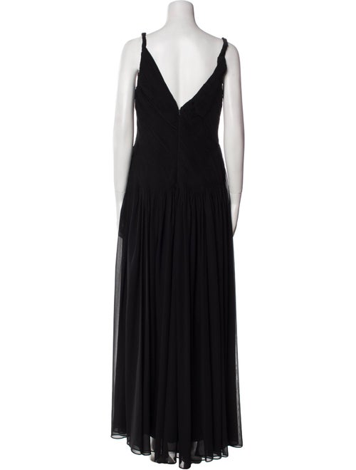 Rene Ruiz Scoop Neck Long Dress