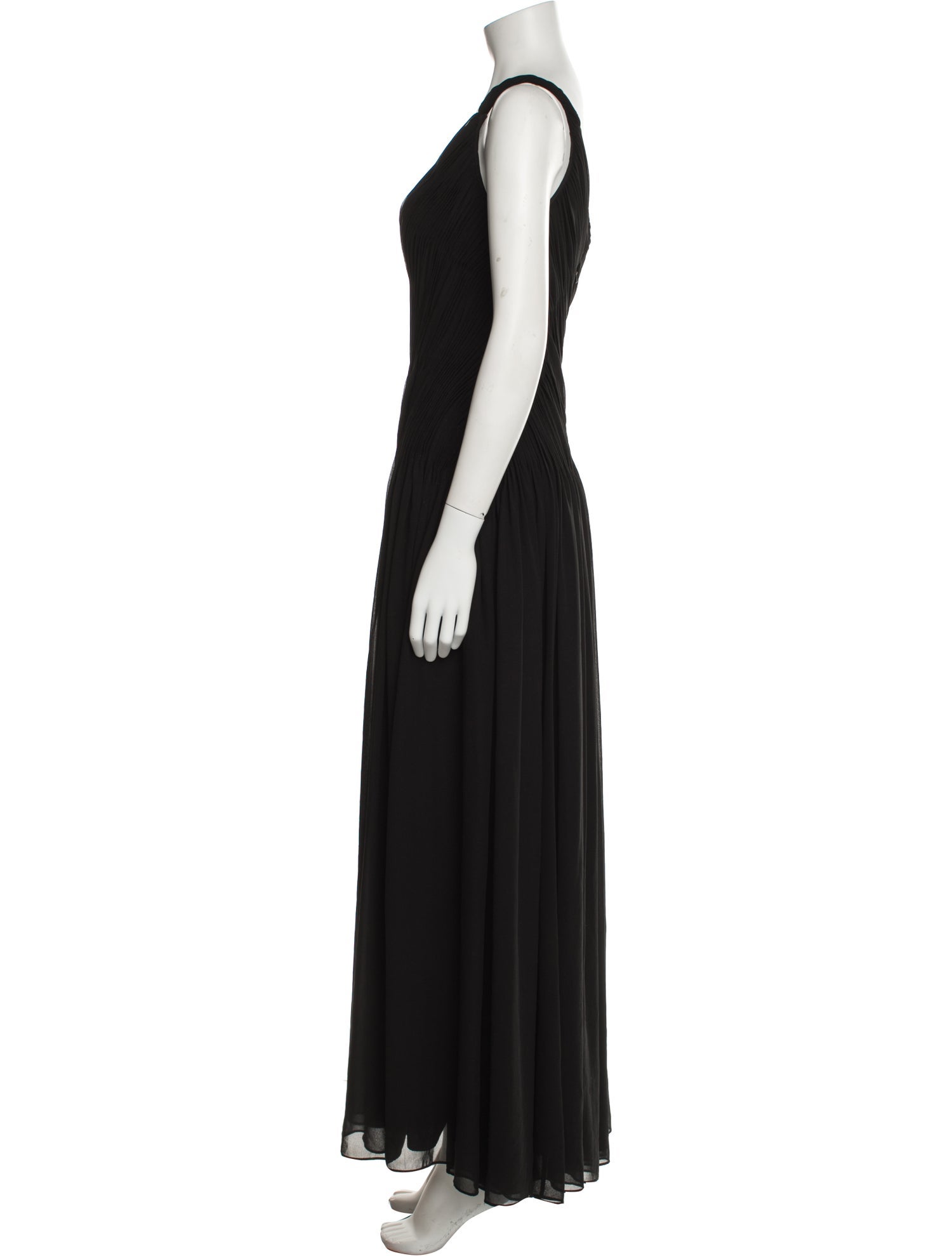 Rene Ruiz Scoop Neck Long Dress
