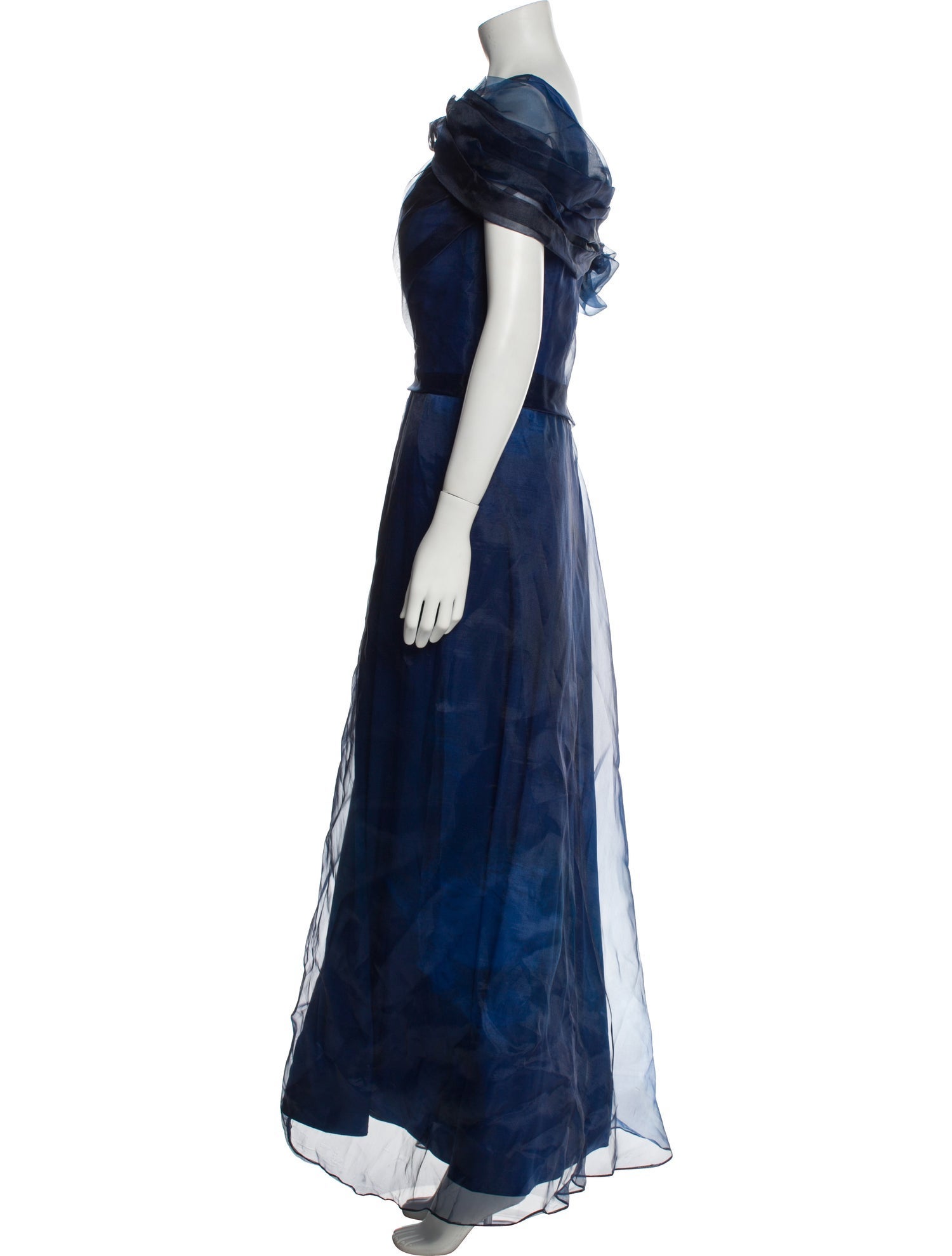 Rene Ruiz Printed Long Dress