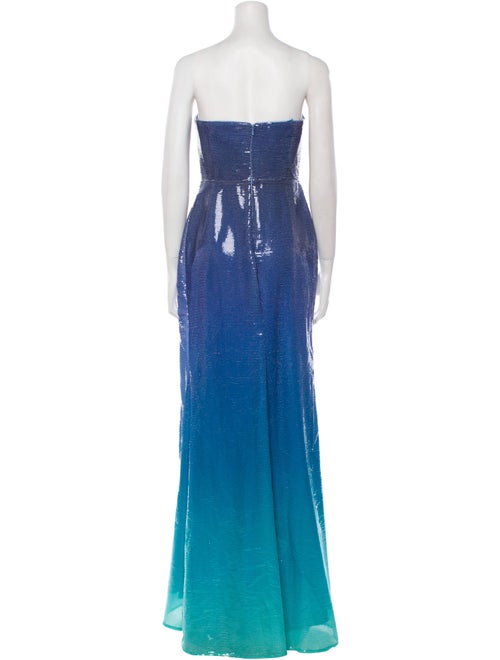 Rene Ruiz Strapless Long Dress