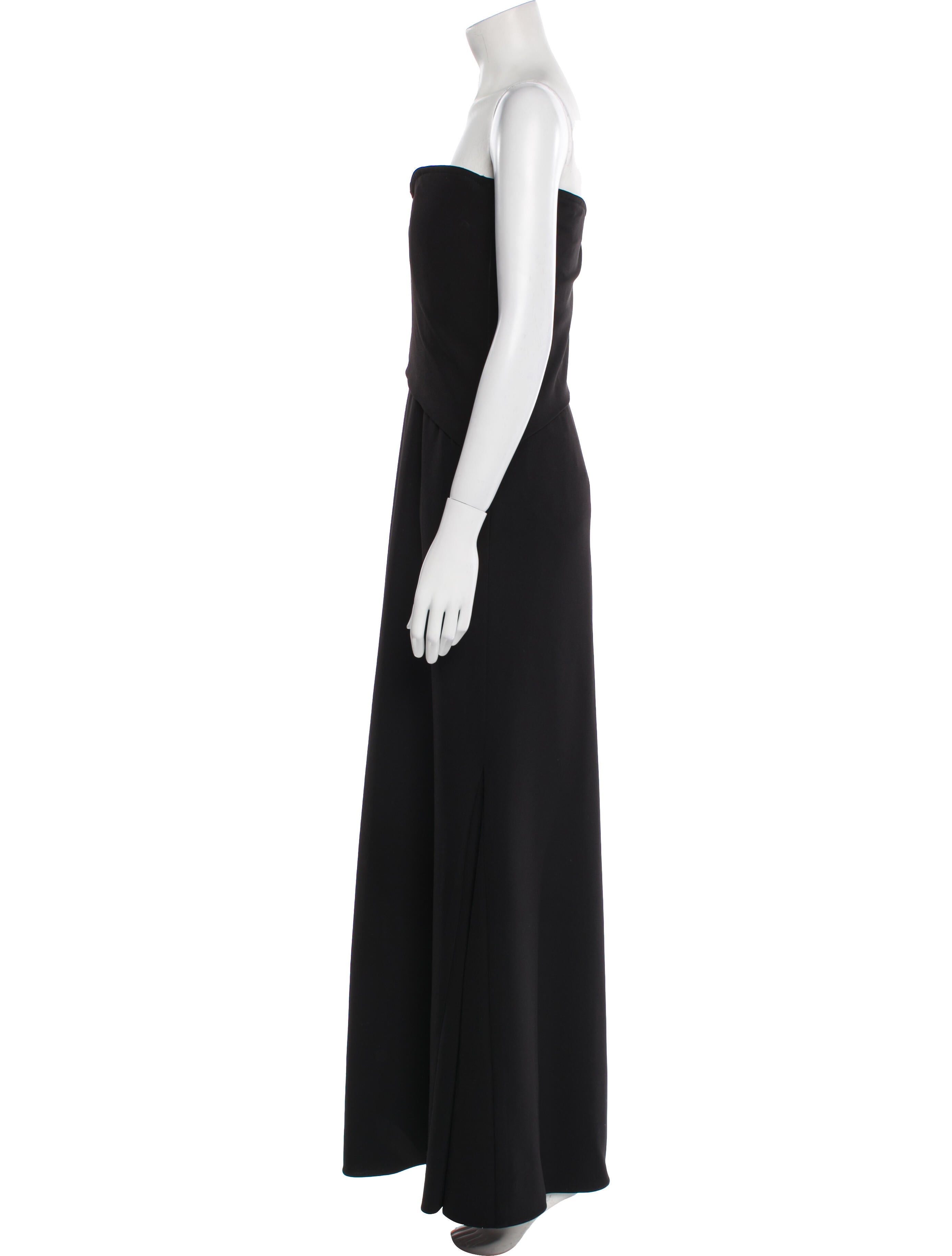 Rene Ruiz Strapless Long Dress