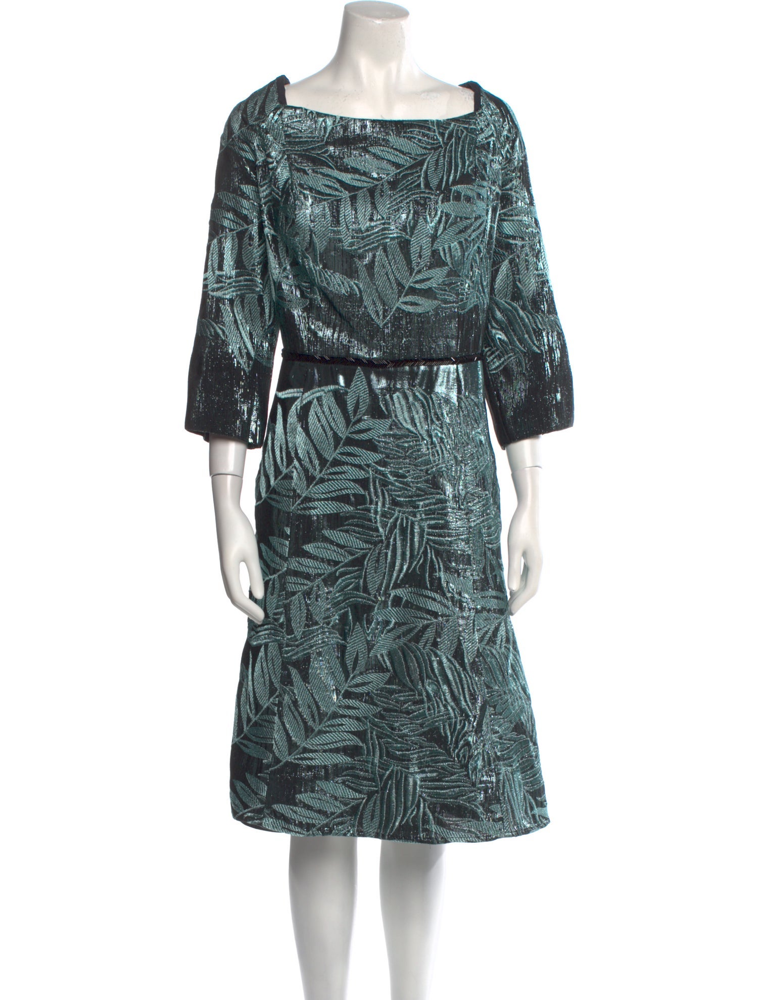 Rene Ruiz Printed Midi Length Dress