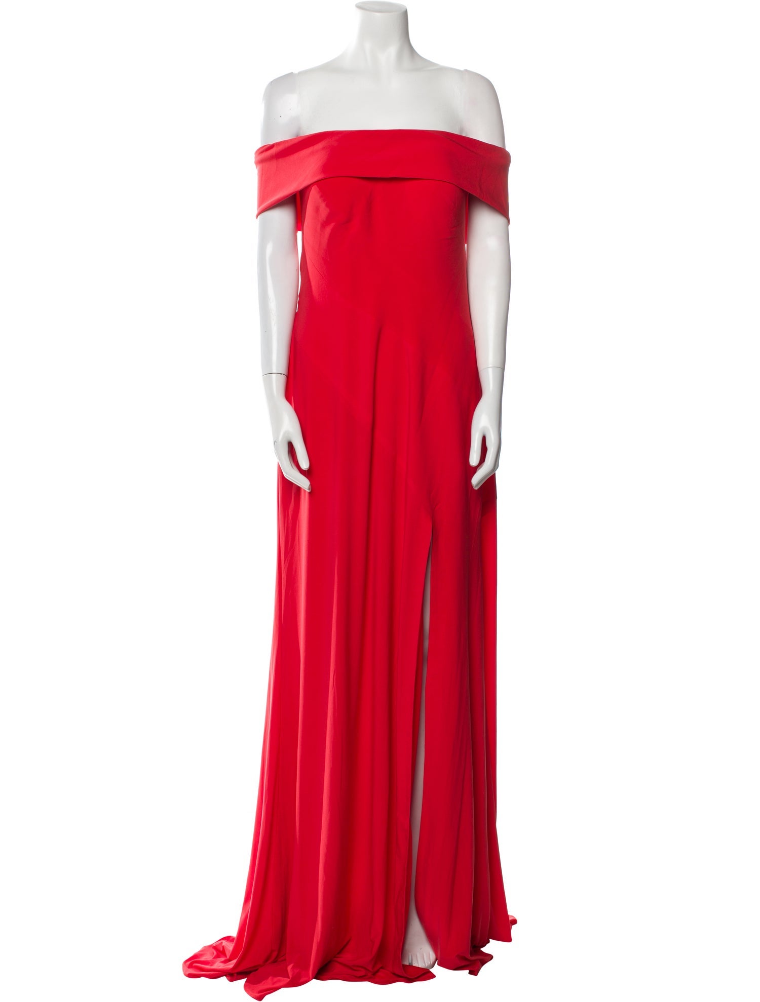 Rene Ruiz Off-The-Shoulder Long Dress