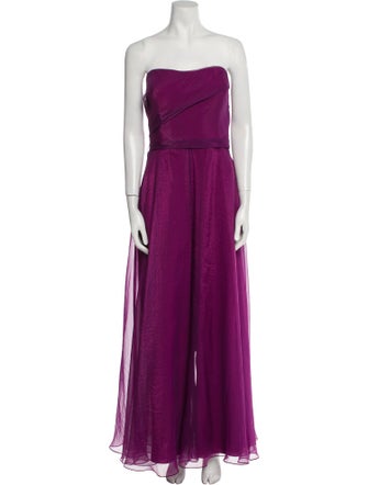 Rene Ruiz Strapless Jumpsuit