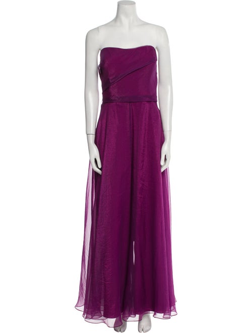 Rene Ruiz Strapless Jumpsuit