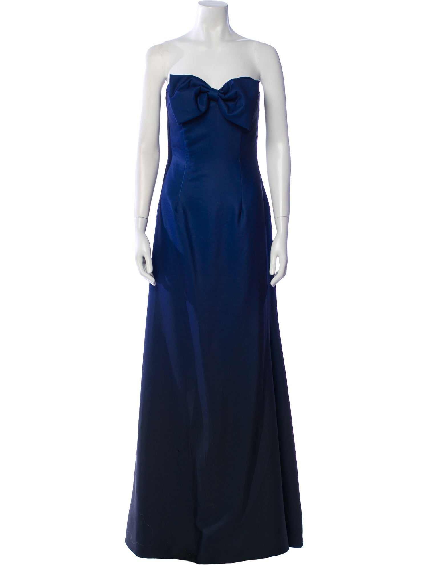 Rene Ruiz Strapless Long Dress
