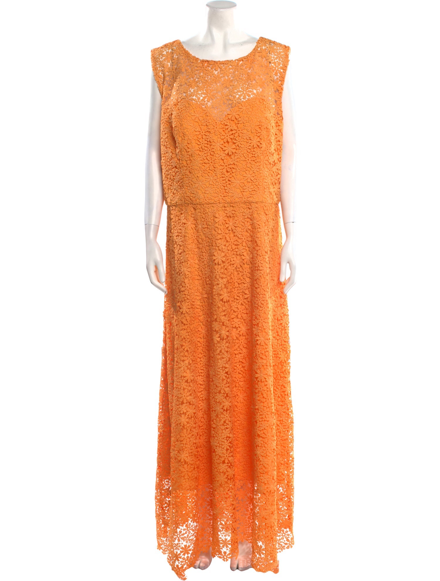 Rene Ruiz Crochet Long Dress w/ Tags