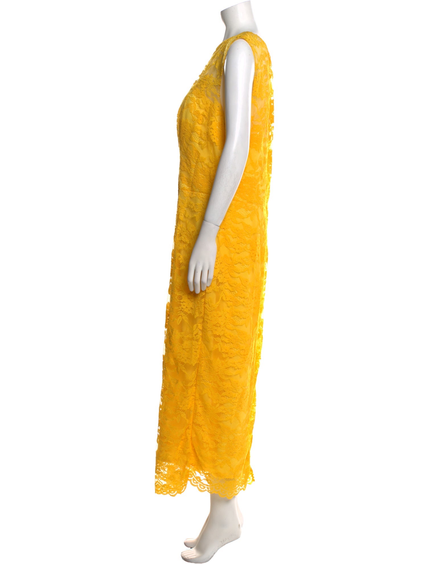 Rene Ruiz Bateau Neckline Long Dress w/ Tags