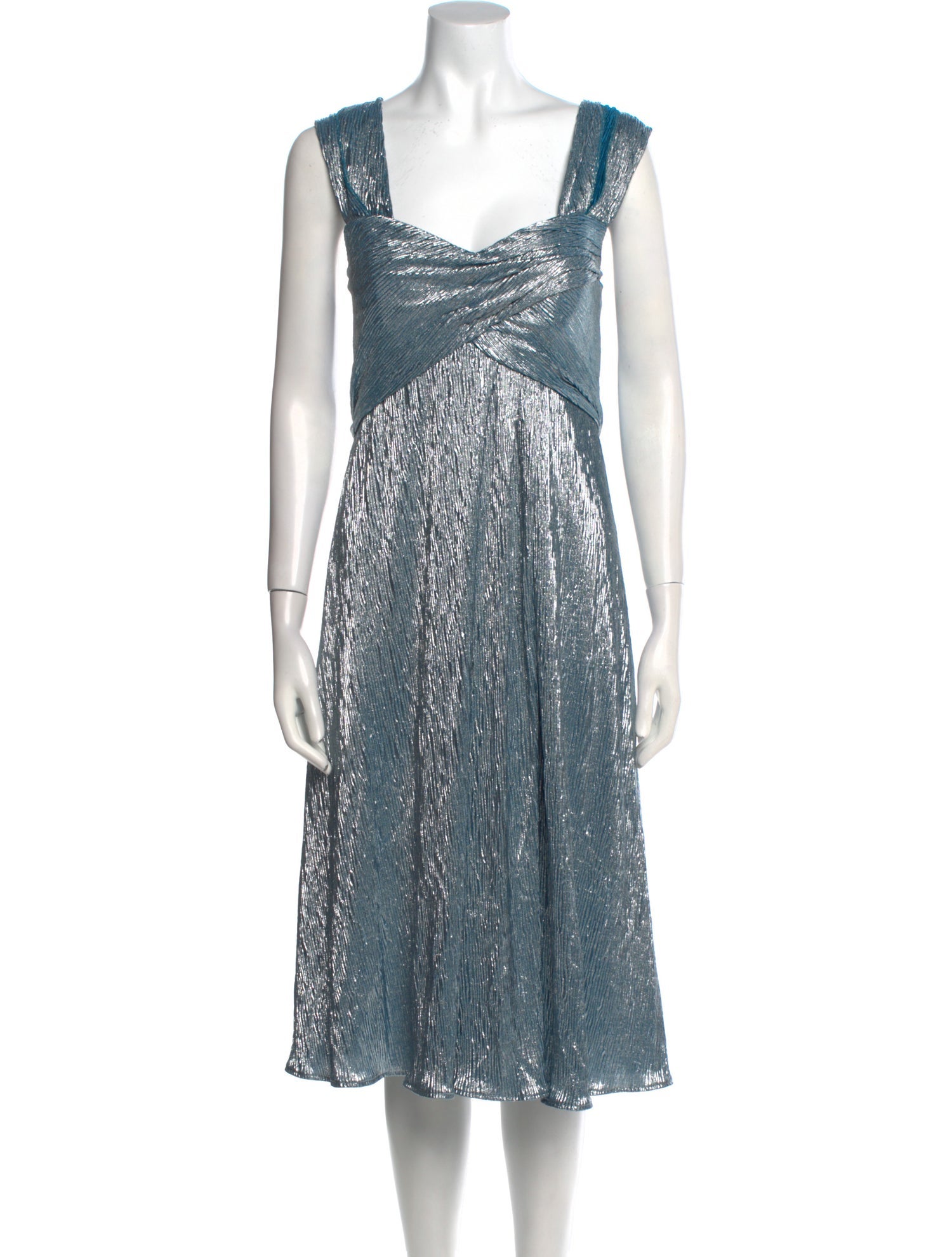 Rene Ruiz Printed Midi Length Dress w/ Tags