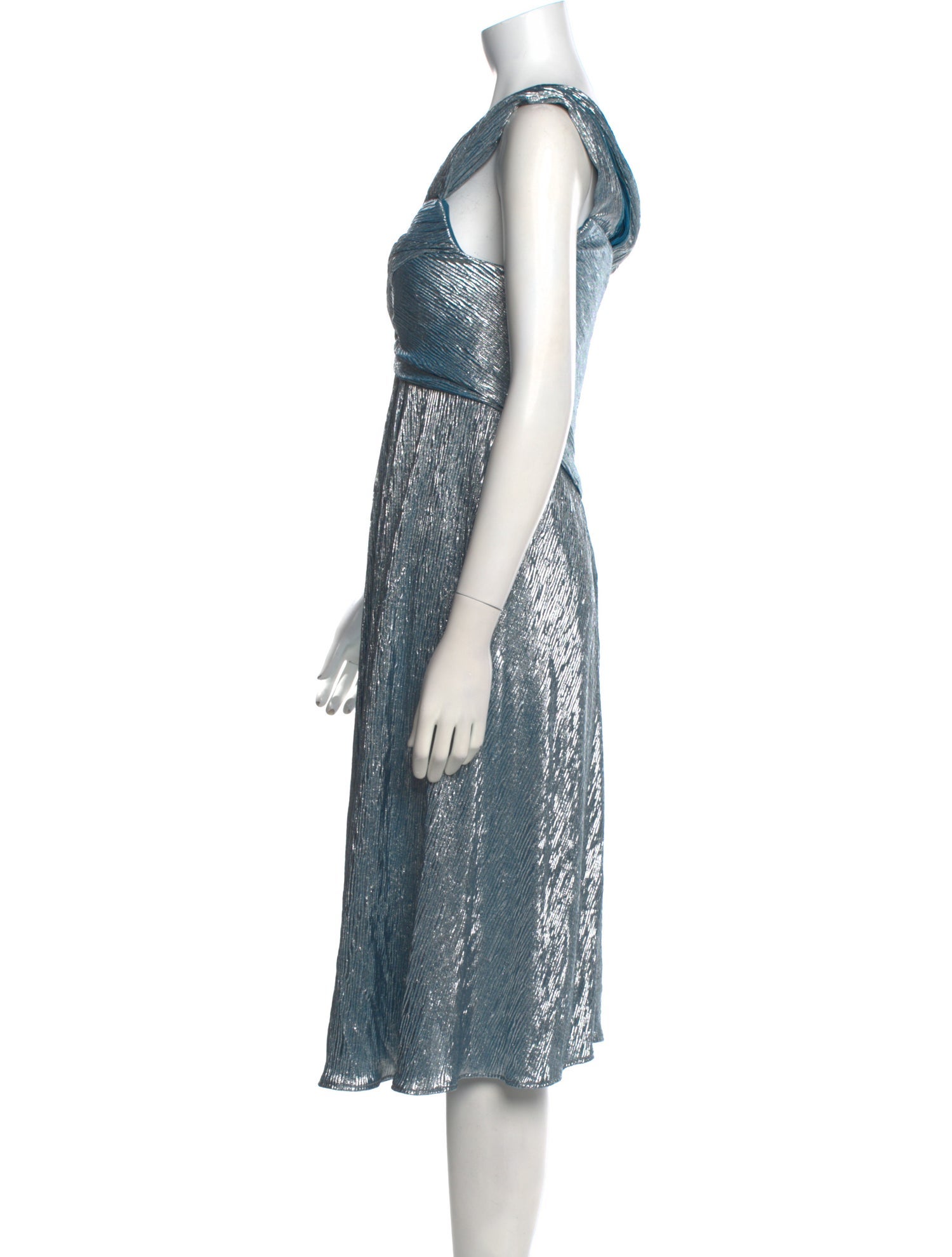 Rene Ruiz Printed Midi Length Dress w/ Tags