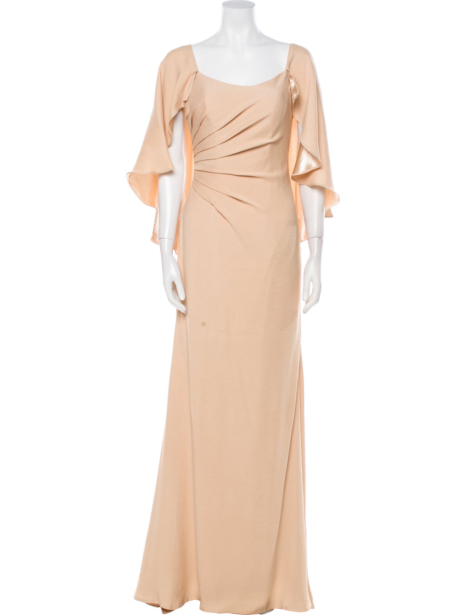 Rene Ruiz Bateau Neckline Long Dress w/ Tags