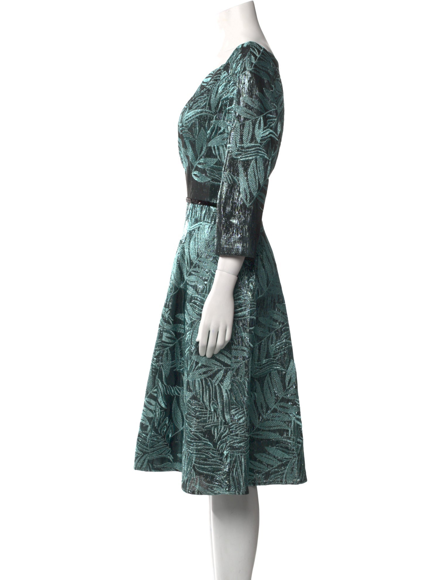 Rene Ruiz Printed Midi Length Dress