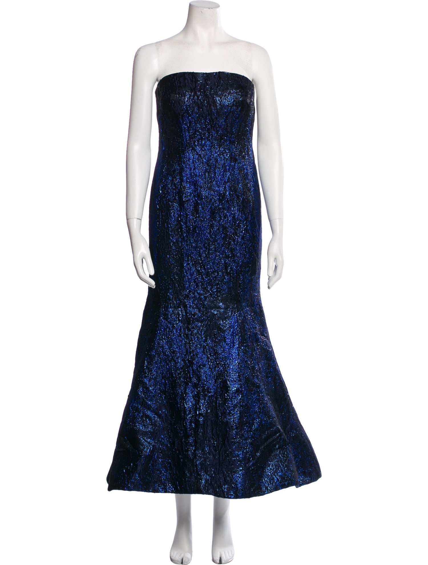 Rene Ruiz Strapless Midi Length Dress