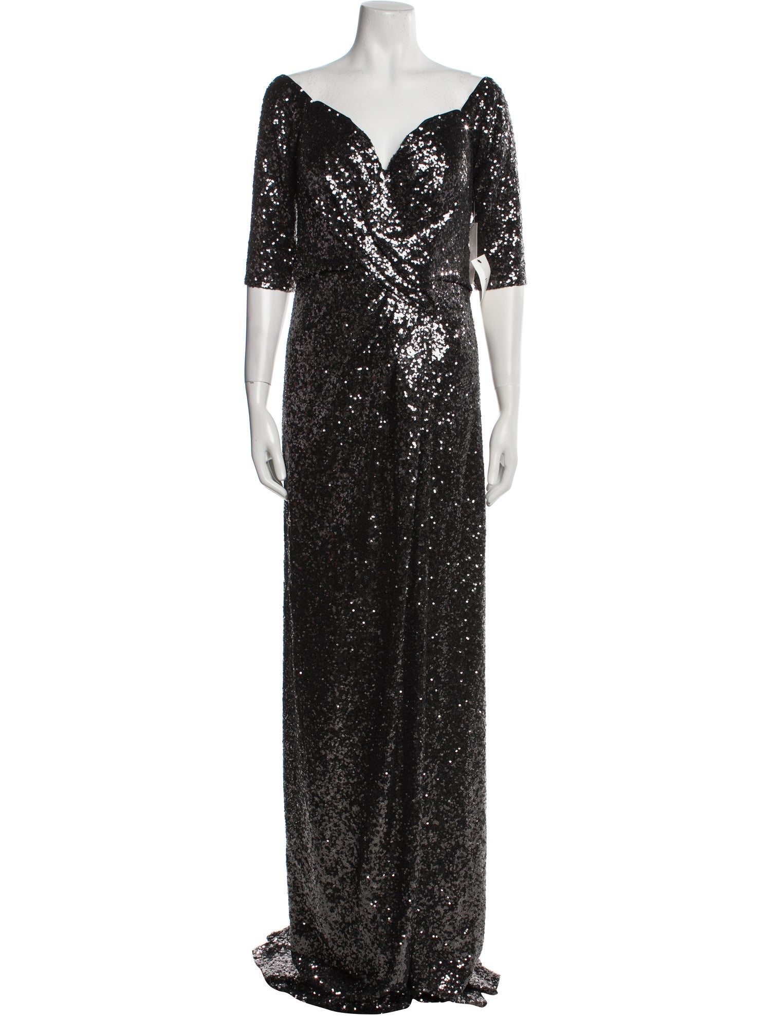 Rene Ruiz V-Neck Long Dress w/ Tags