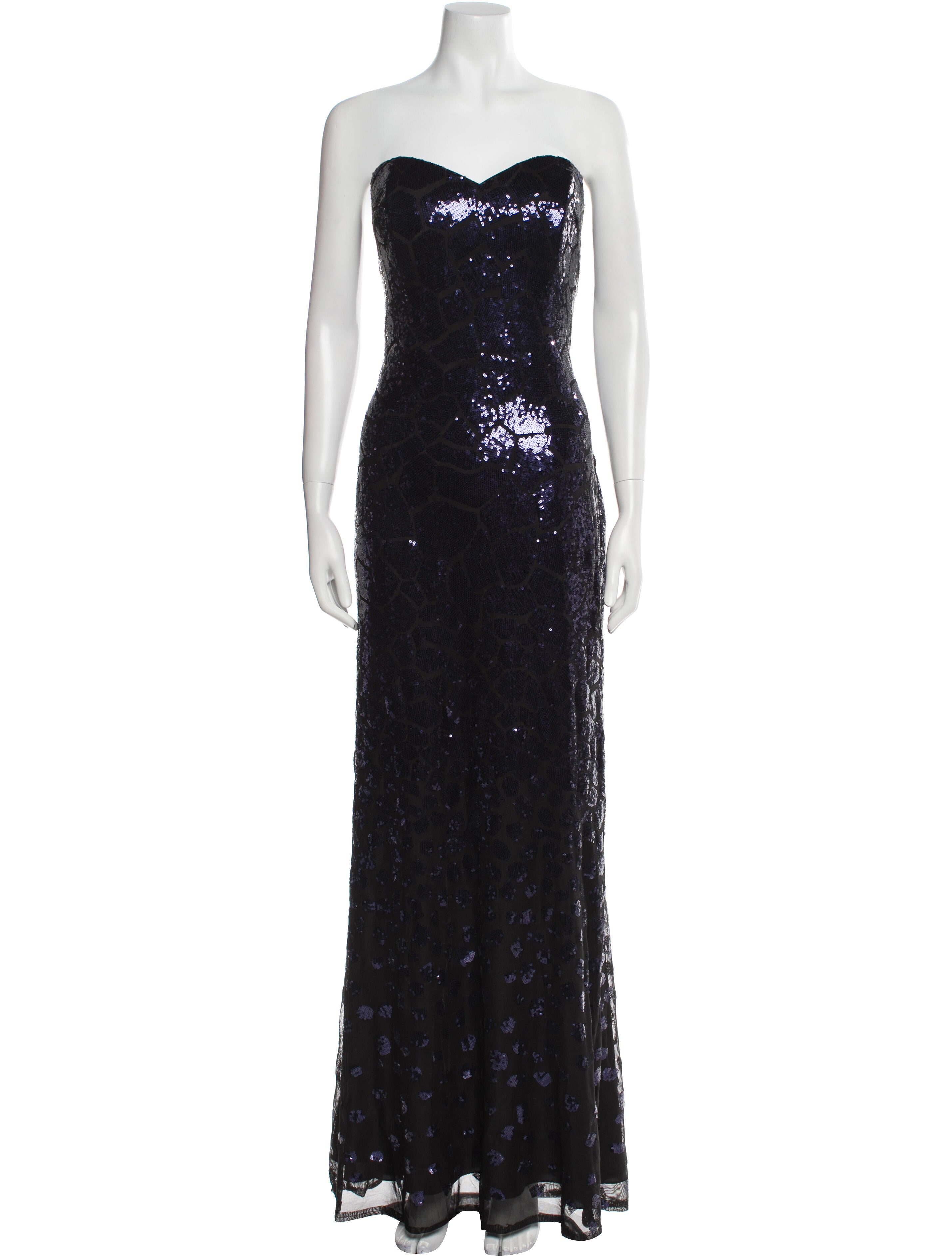 Rene Ruiz Strapless Long Dress w/ Tags
