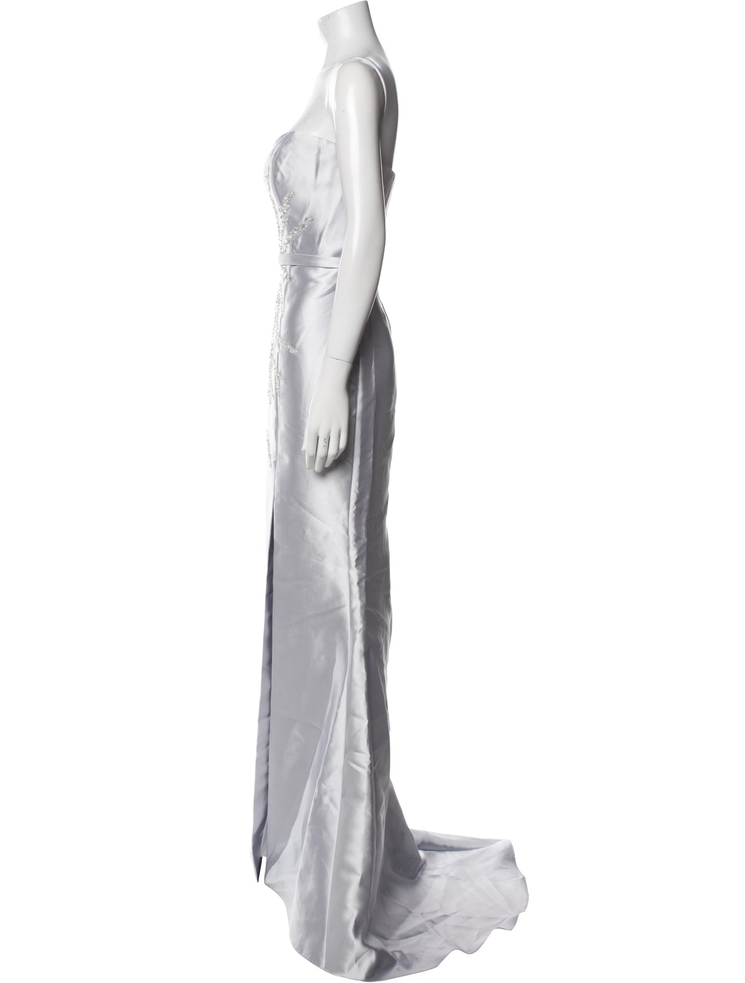 Rene Ruiz Strapless Long Dress