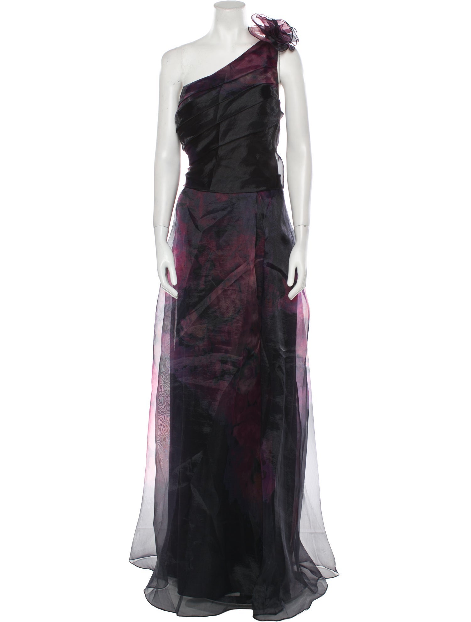 Rene Ruiz One-Shoulder Long Dress w/ Tags