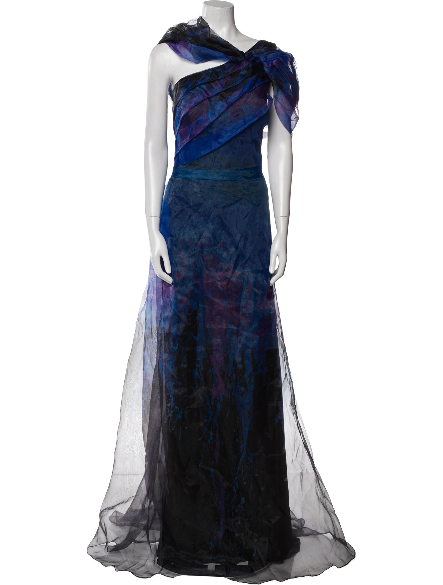 Rene Ruiz Printed Long Dress