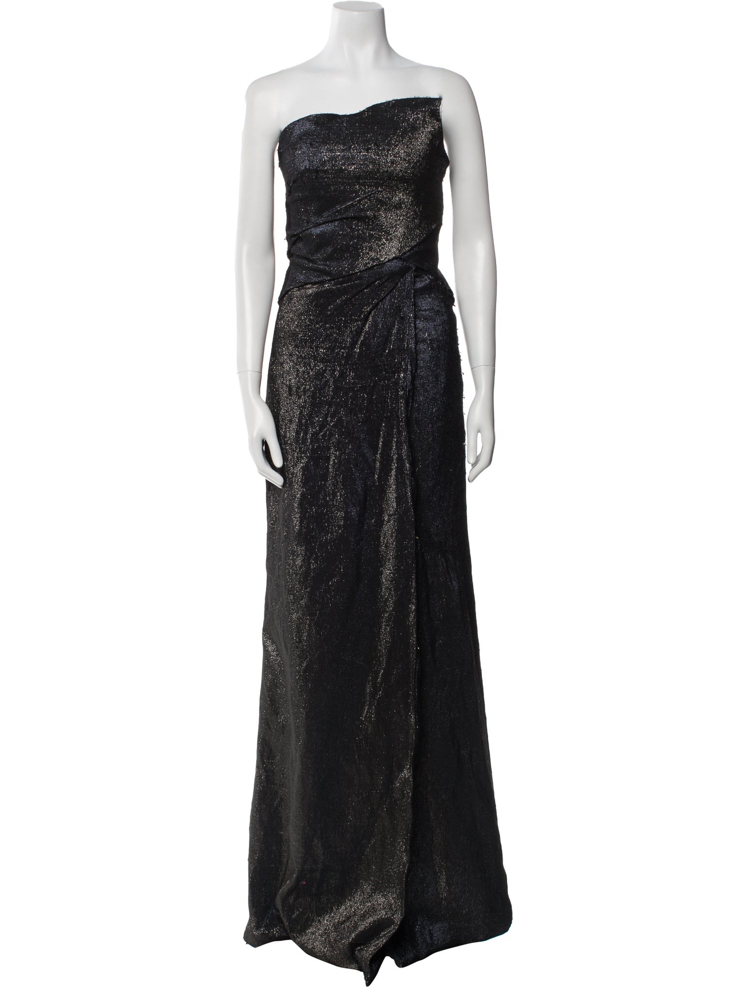 Rene Ruiz Strapless Long Dress
