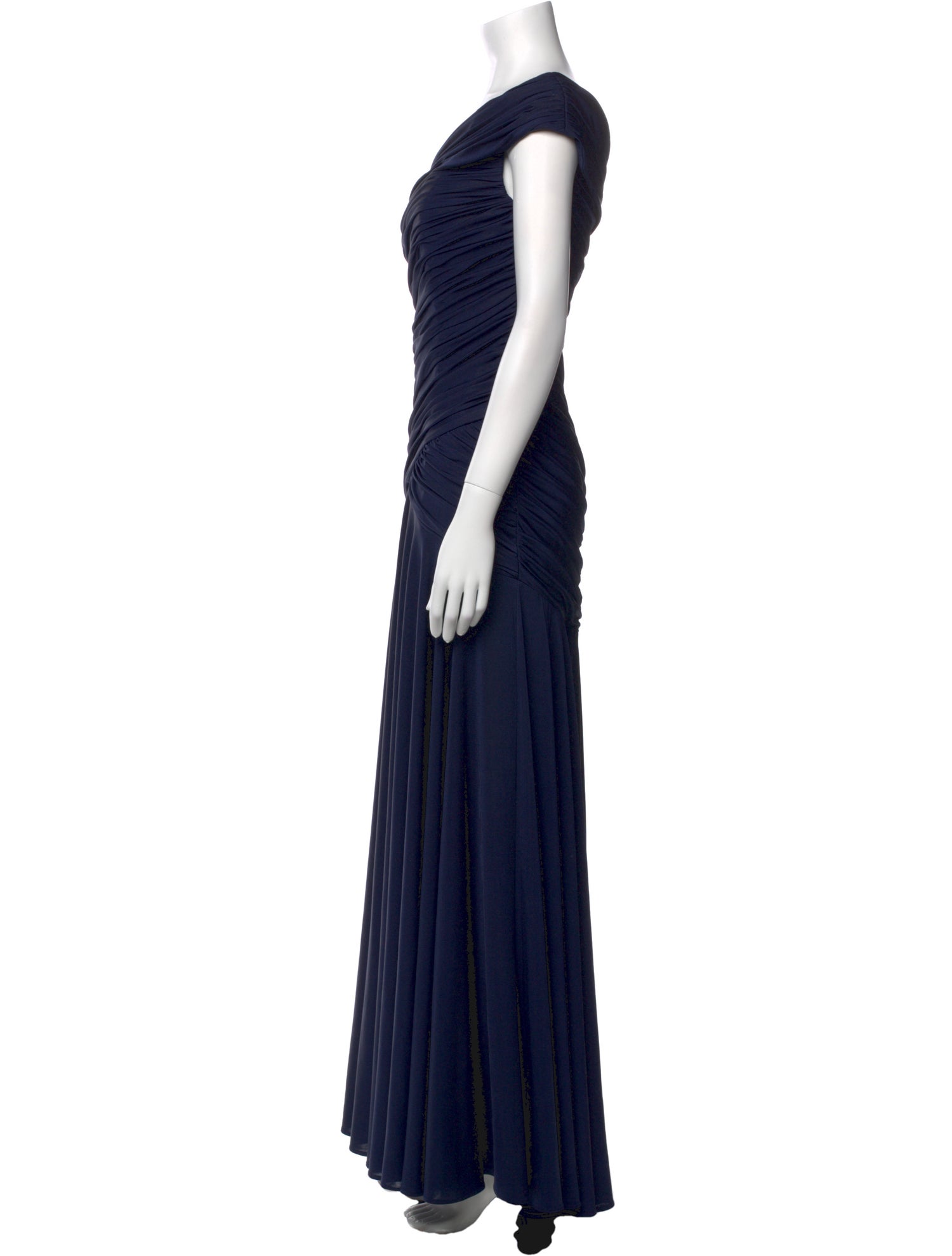 Rene Ruiz One-Shoulder Long Dress w/ Tags