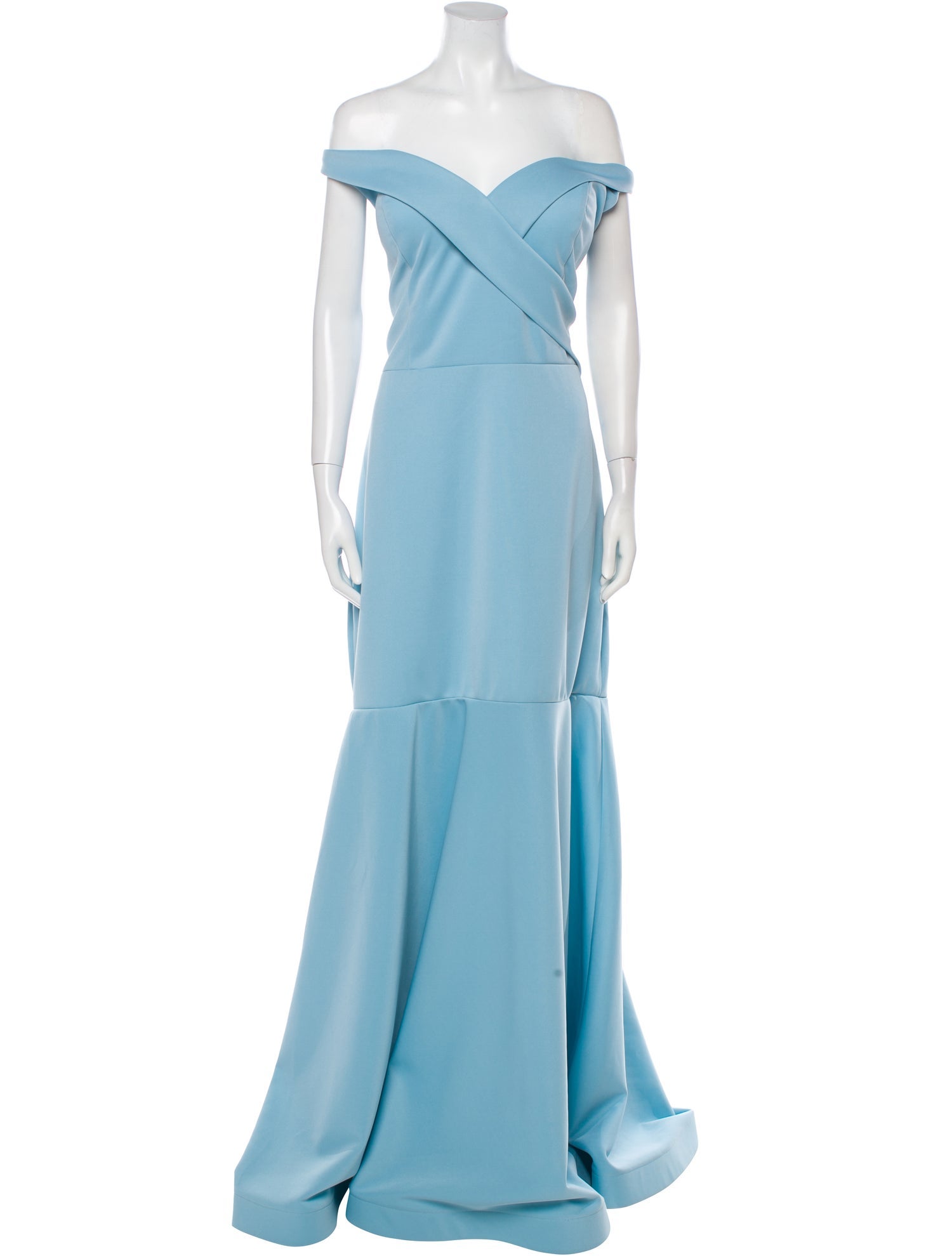 Rene Ruiz Off-The-Shoulder Long Dress w/ Tags