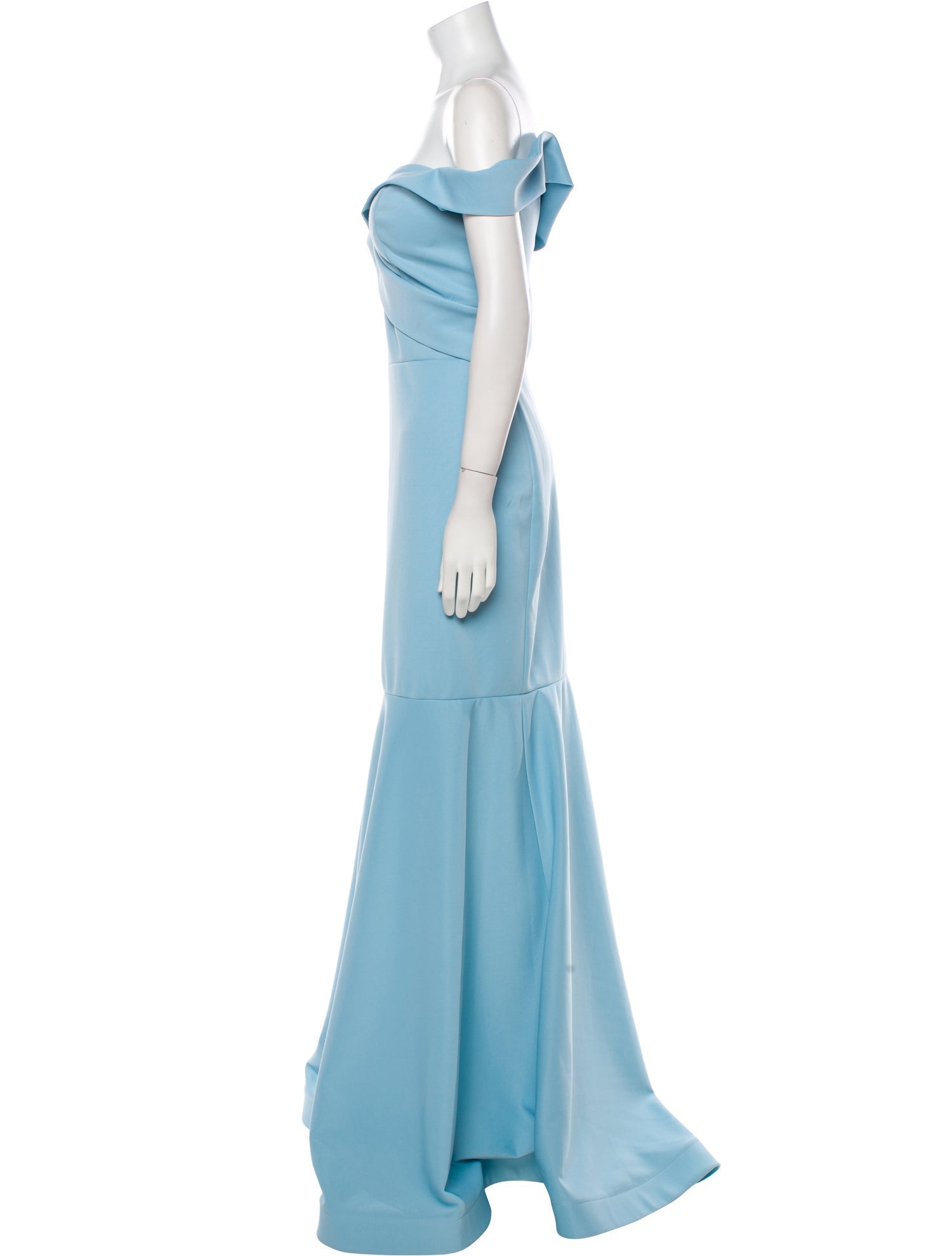 Rene Ruiz Off-The-Shoulder Long Dress w/ Tags