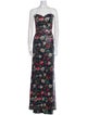 Rene Ruiz Printed Long Dress