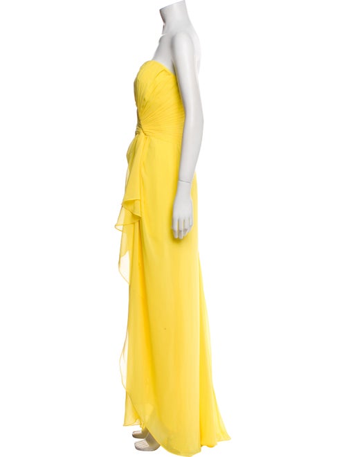 Rene Ruiz Strapless Long Dress