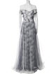 Rene Ruiz Tie-Dye Print Long Dress