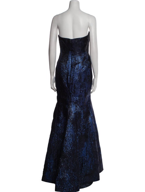 Rene Ruiz Strapless Long Dress