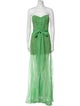 Rene Ruiz Strapless Long Dress