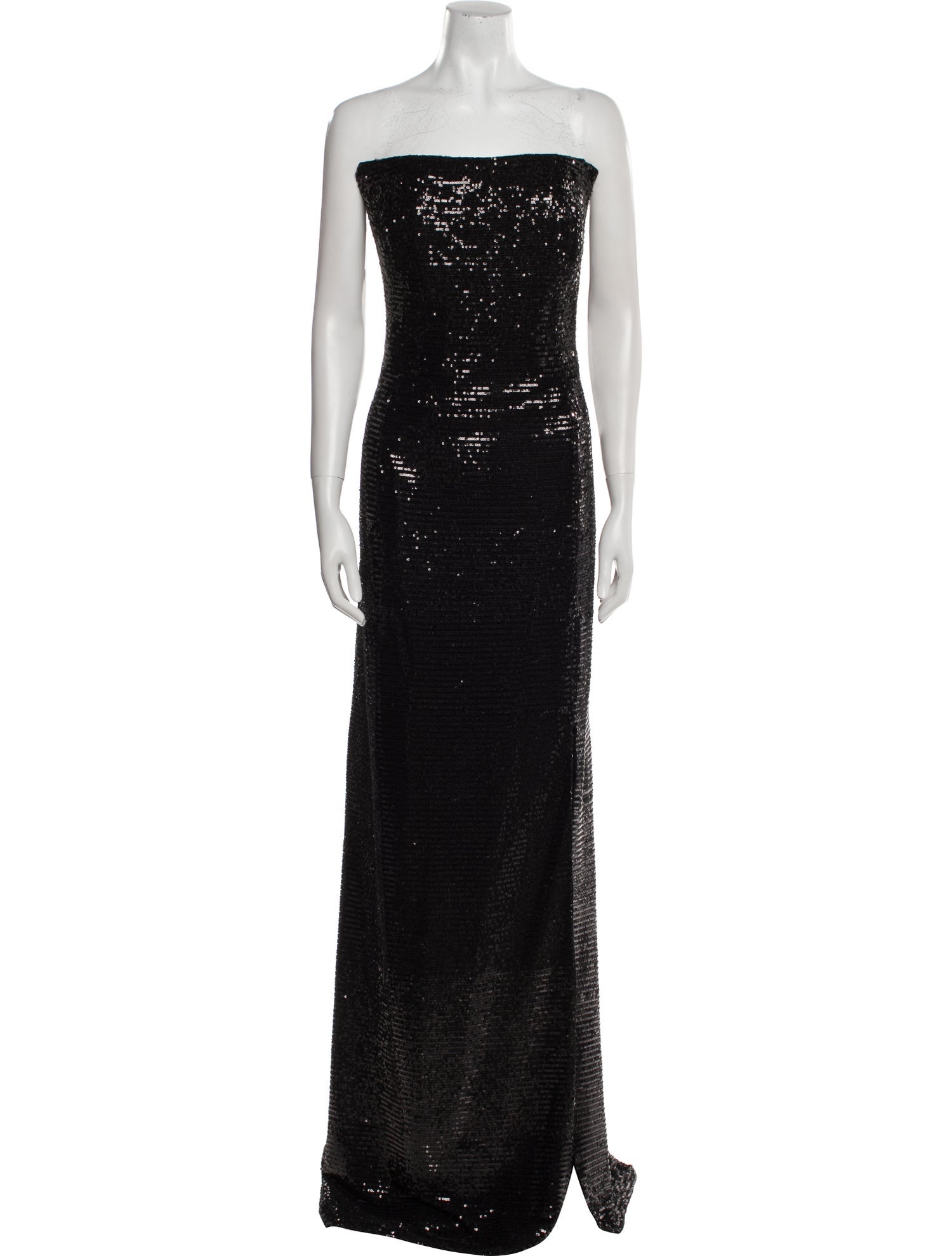 Rene Ruiz Strapless Long Dress