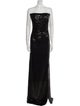 Rene Ruiz Strapless Long Dress