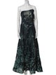 Rene Ruiz Printed Long Dress