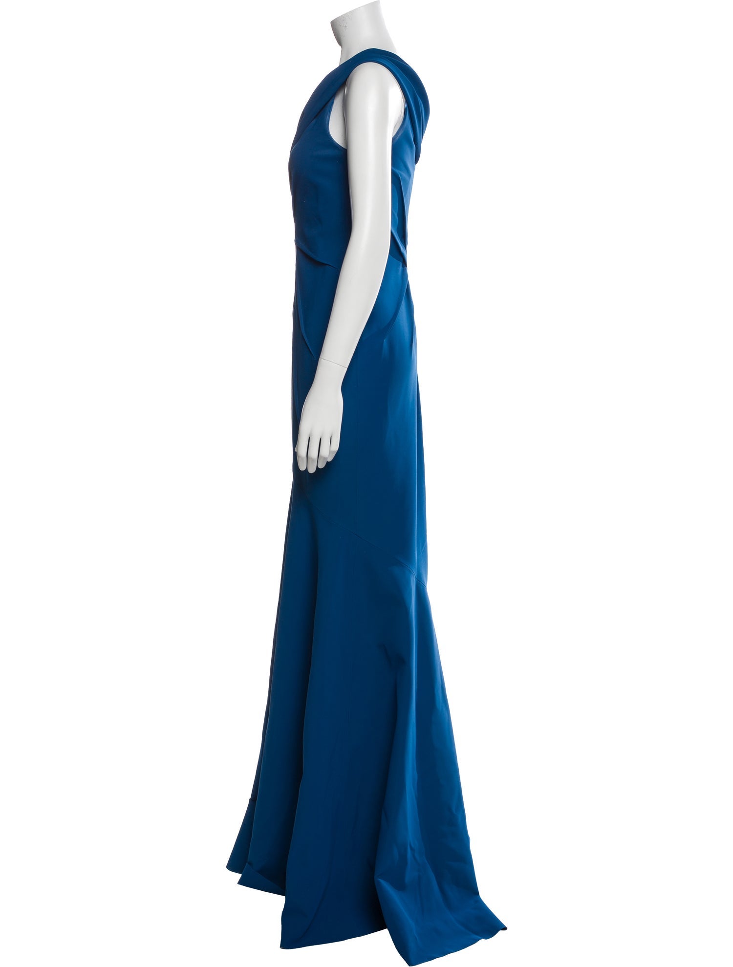 Rene Ruiz V-Neck Long Dress