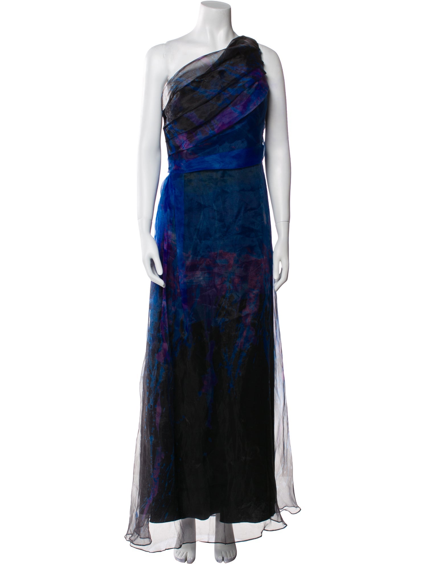 Rene Ruiz Printed Long Dress
