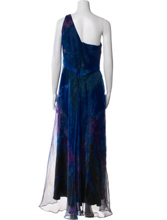 Rene Ruiz Printed Long Dress