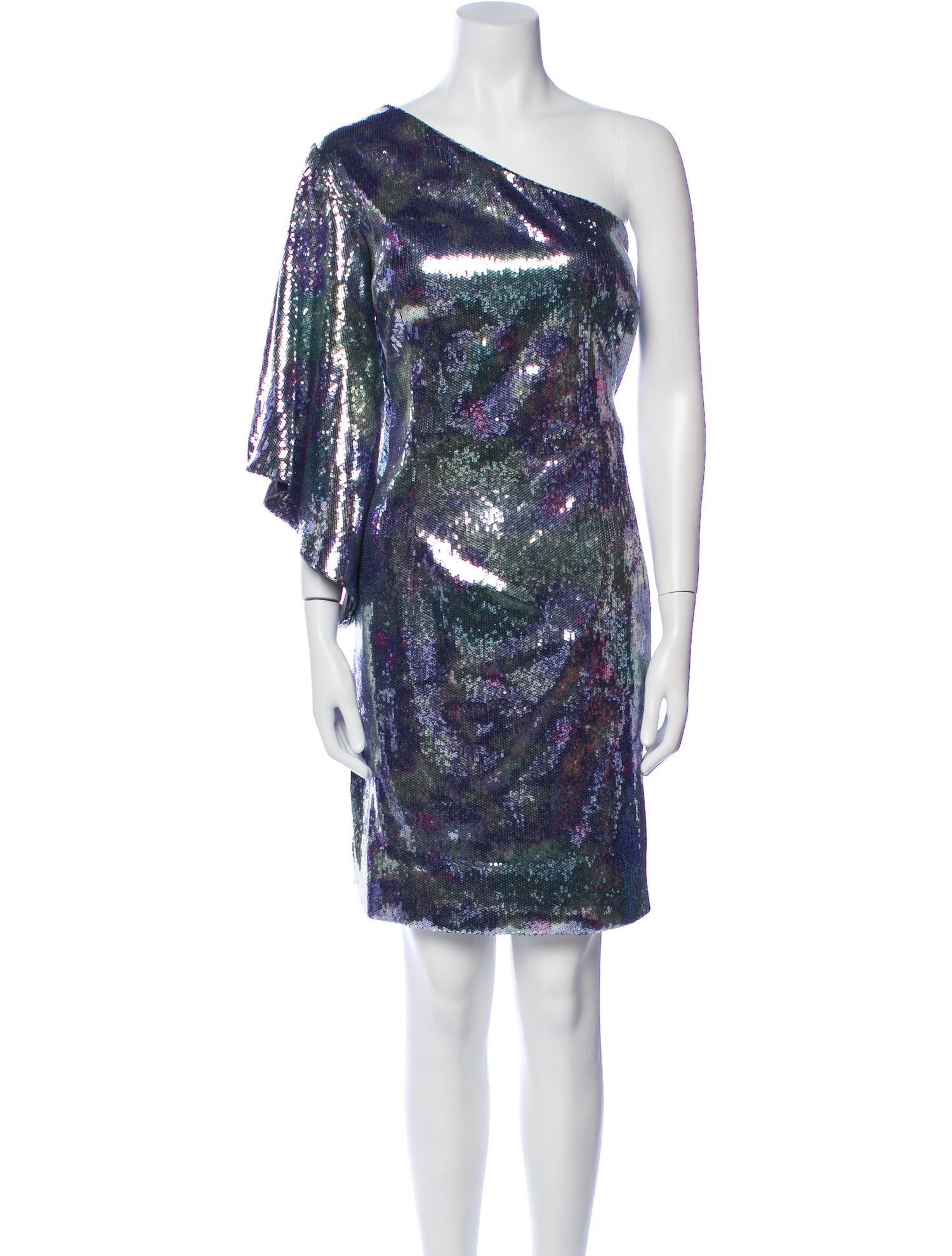 Rene Ruiz Printed Mini Dress w/ Tags