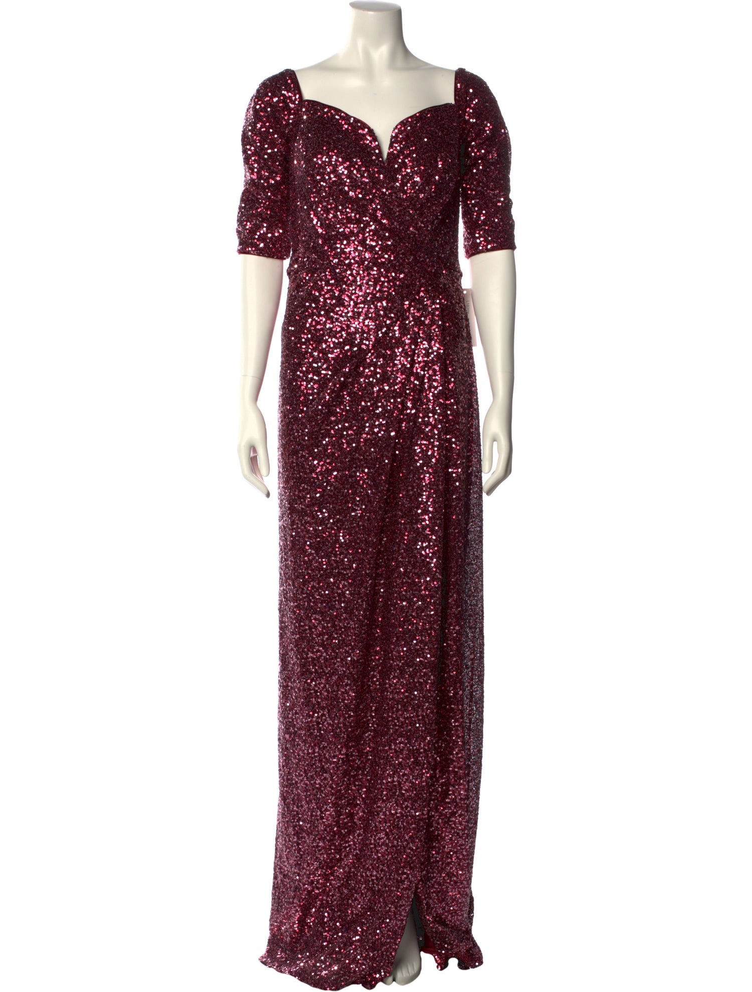 Rene Ruiz Patterned Long Dress w/ Tags