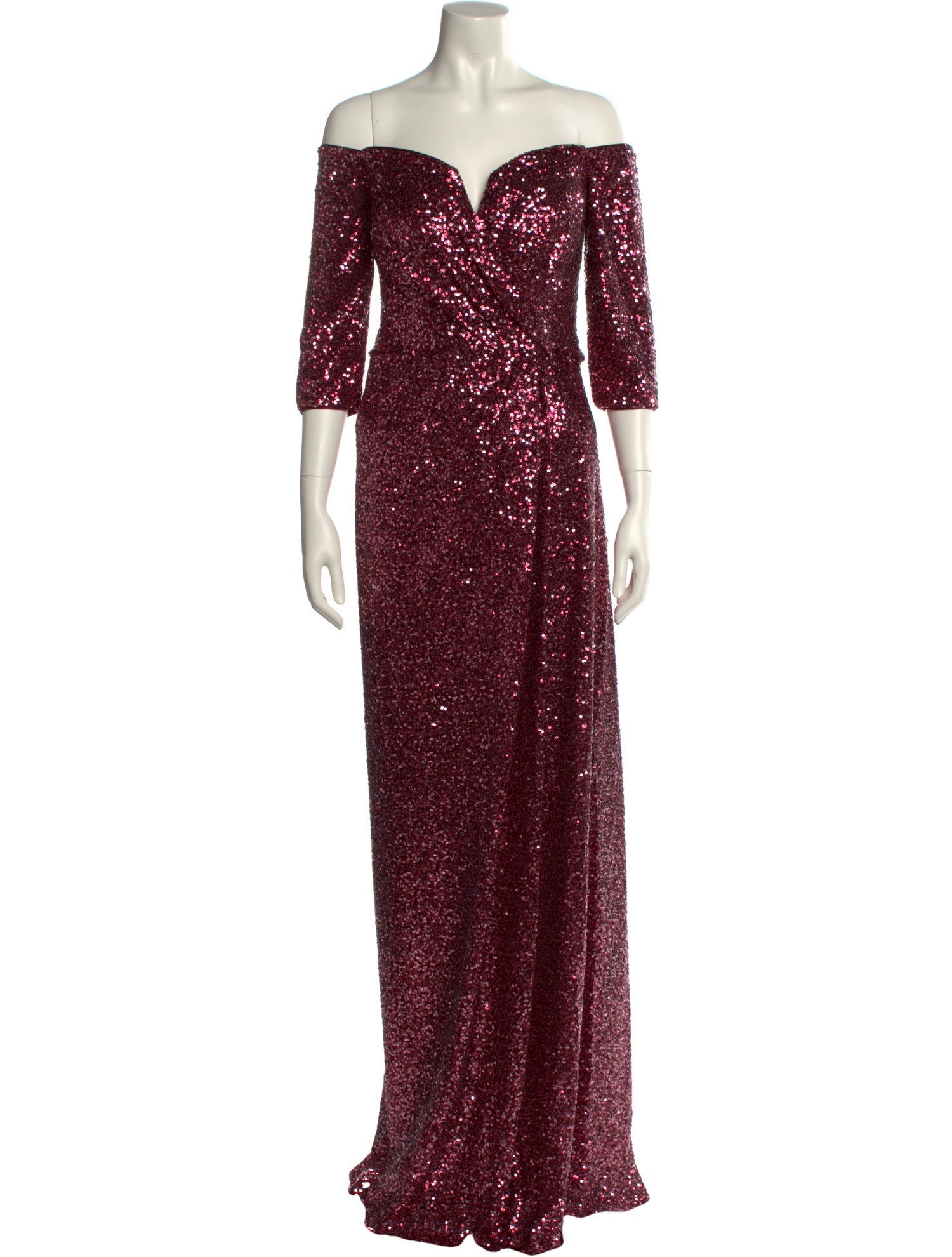 Rene Ruiz Patterned Long Dress