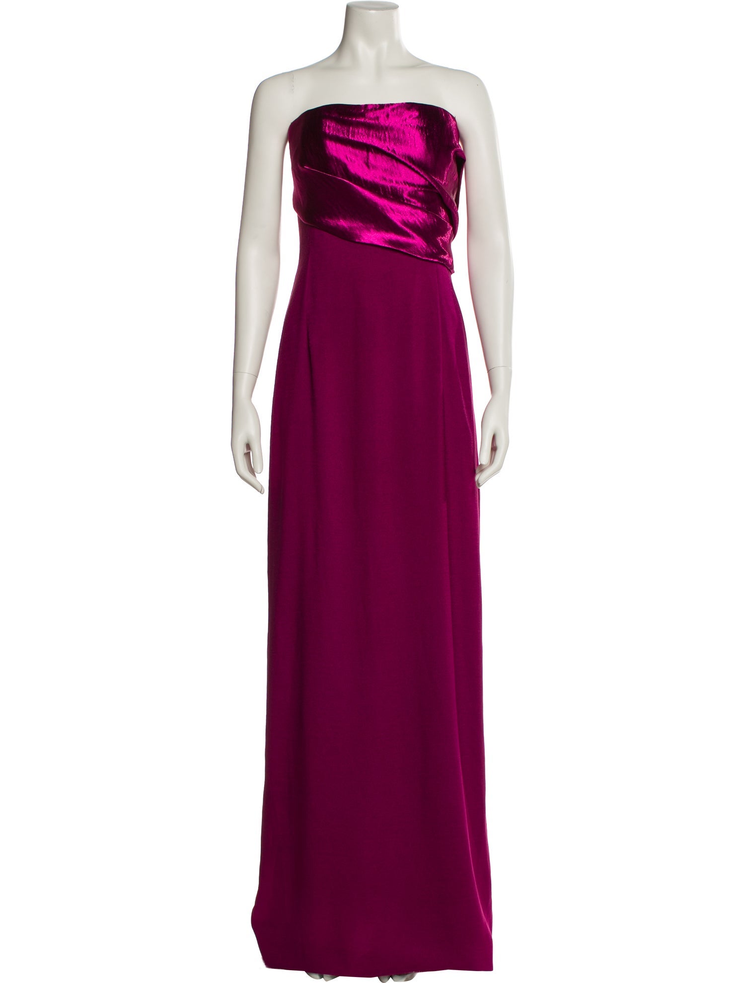 Rene Ruiz Strapless Long Dress