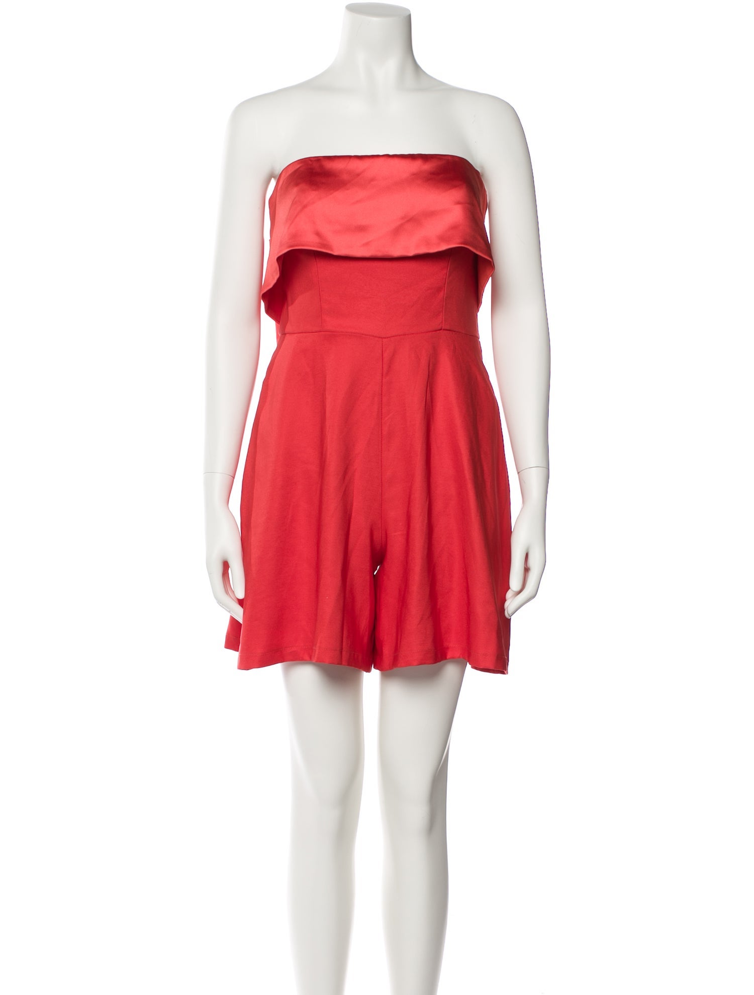 Rene Ruiz Strapless Romper