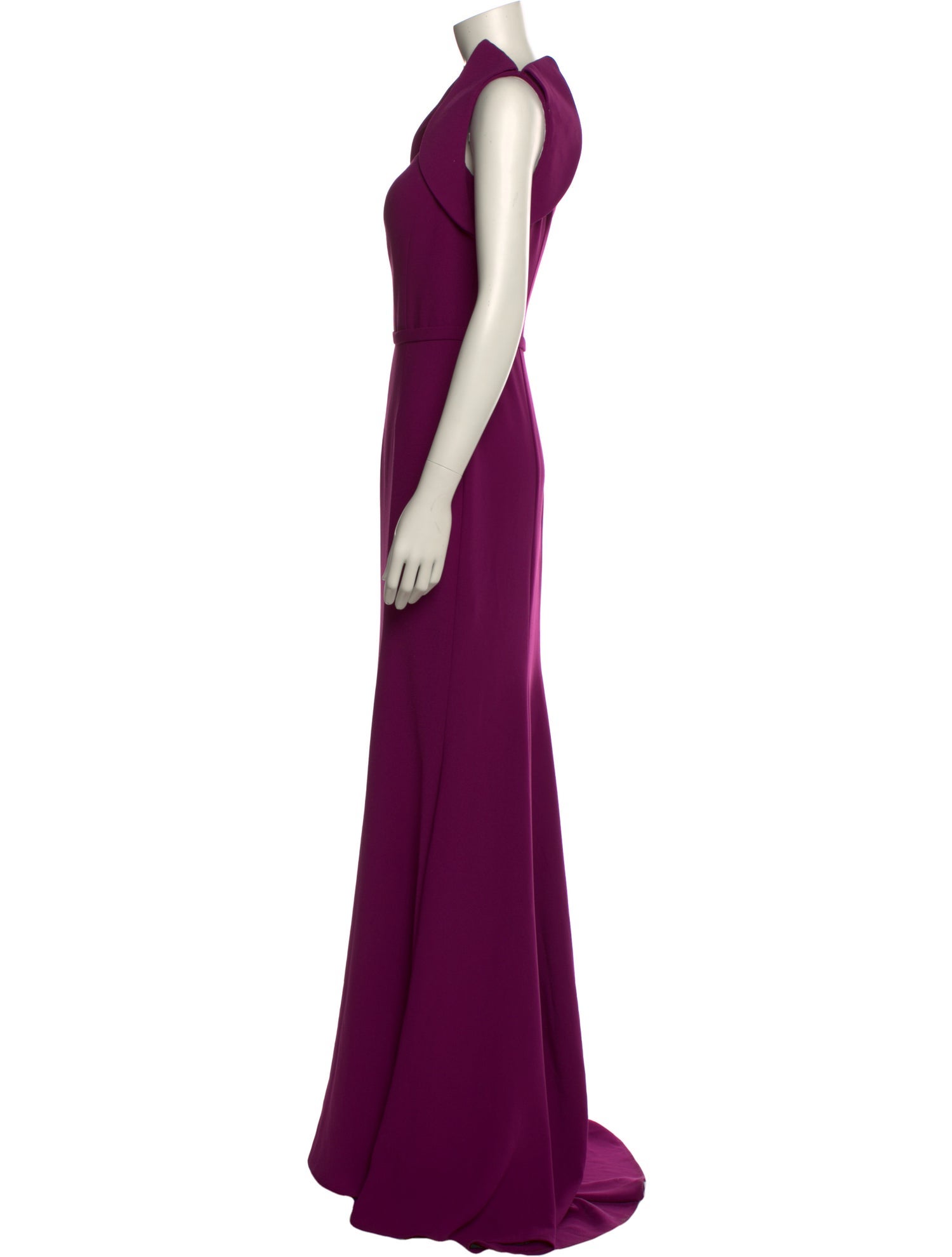 Rene Ruiz V-Neck Long Dress